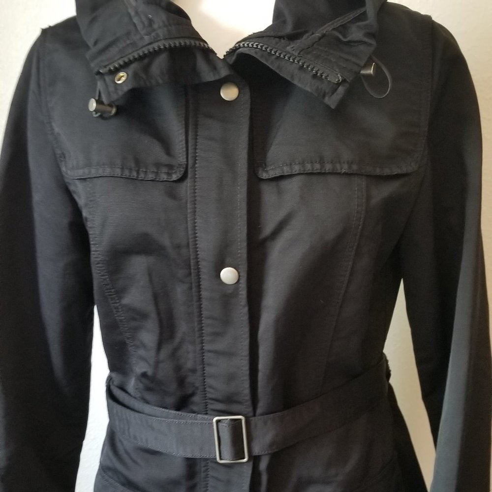 2/$68💗3/$81 J.Crew Hooded Trench Coat - Picture 4 of 8